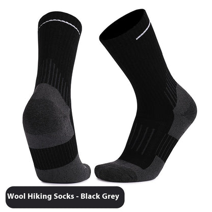 Men's And Women's Warm Wool Knee-high Sports Socks