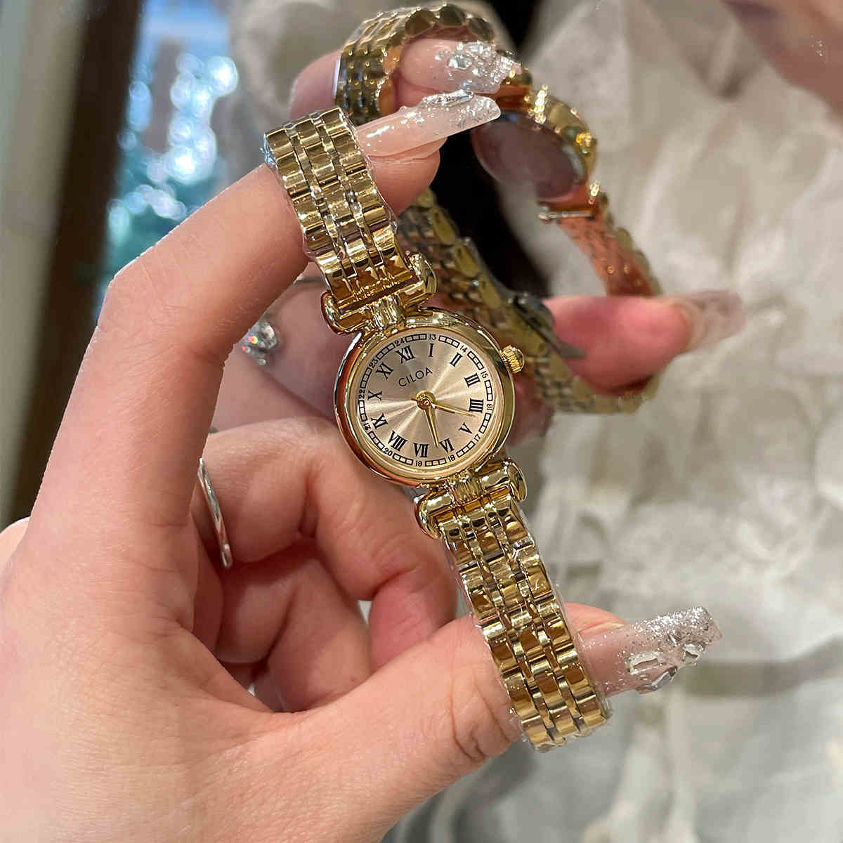 New Light Luxury Osmanthus Watch for Women Light Luxury Osmanthus New Women's Watch | Ectron Online