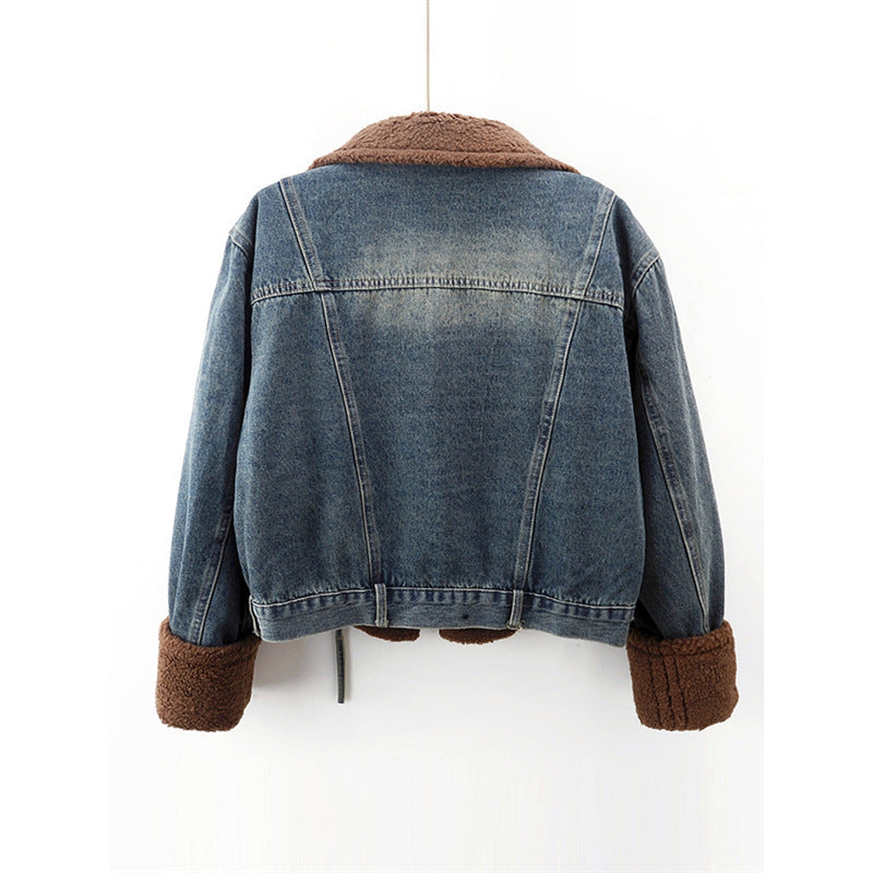 Women's Short Denim Coat