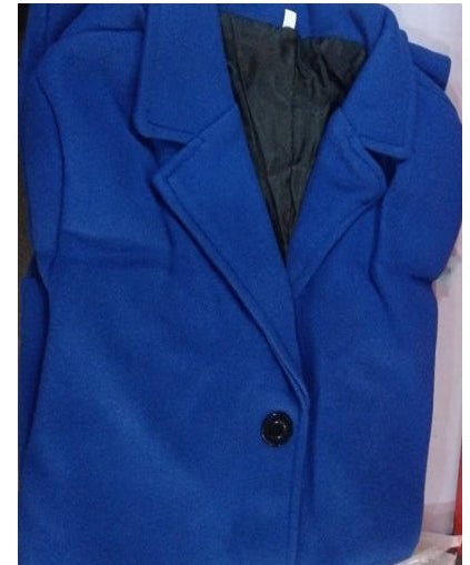 Men's Slim Fit Mid-Length Trench Coat - Casual Business Winter Overcoat