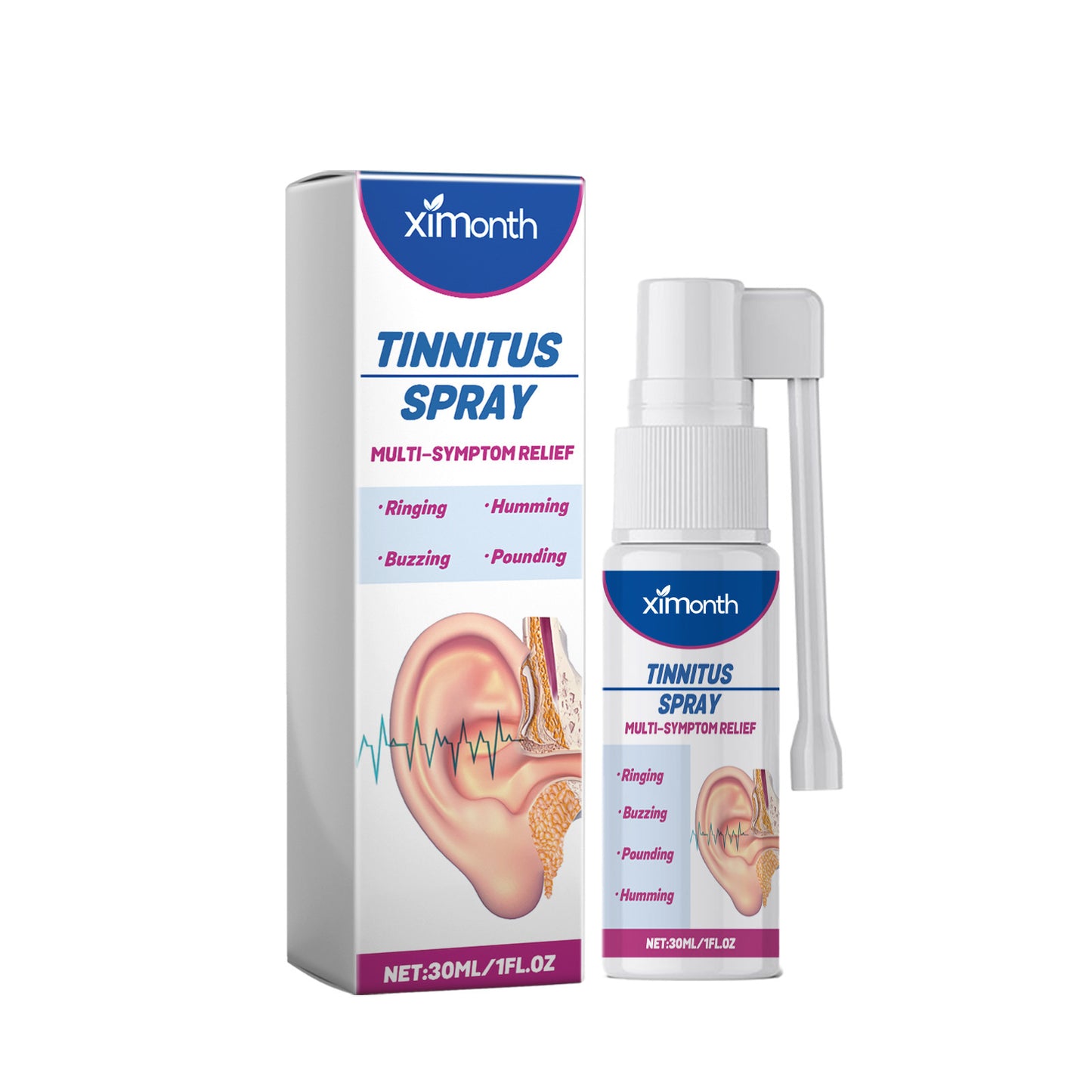 Tinnitus Relief Spray Cleaning Care