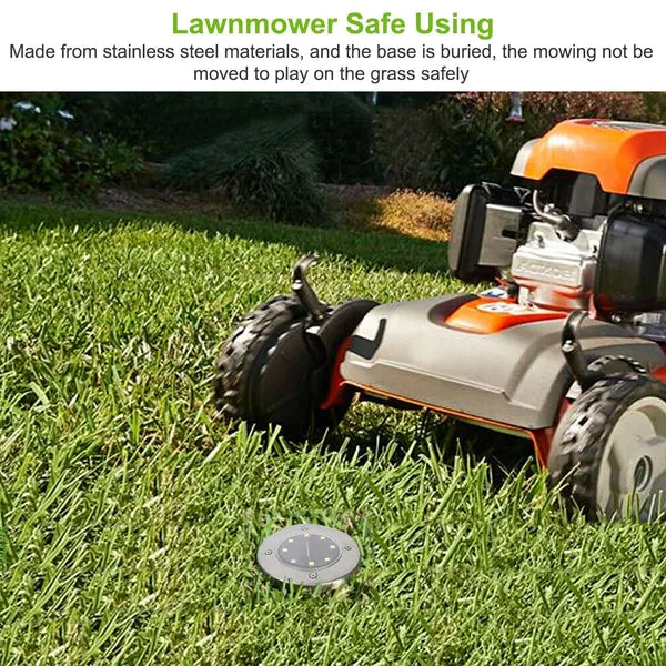 4Pcs Solar Ground Lights Outdoor 4Pcs Solar Powered Ground Light Outdoor | Ectron Online