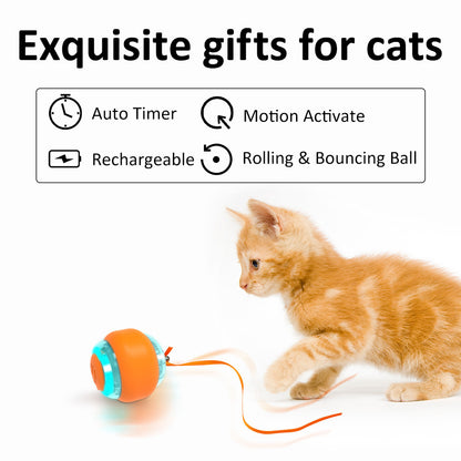 Electric Cat Toy Ball Interactive  Ball