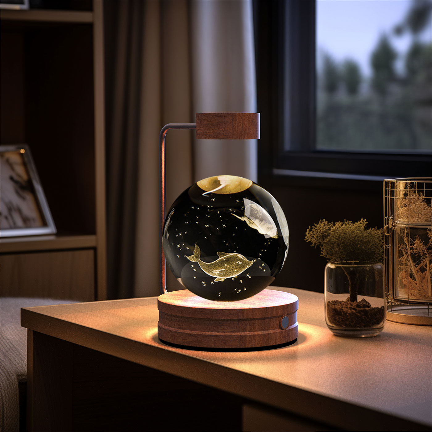 Crystal Ball Cosmic Dinosaur Night Light Crystal Ball Cosmic Dinosaur Indoor Nigh | Ectron Online