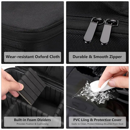 Professional Travel Cosmetic Bag Travel Cosmetic Bag, Women's Portable Co | Ectron Online