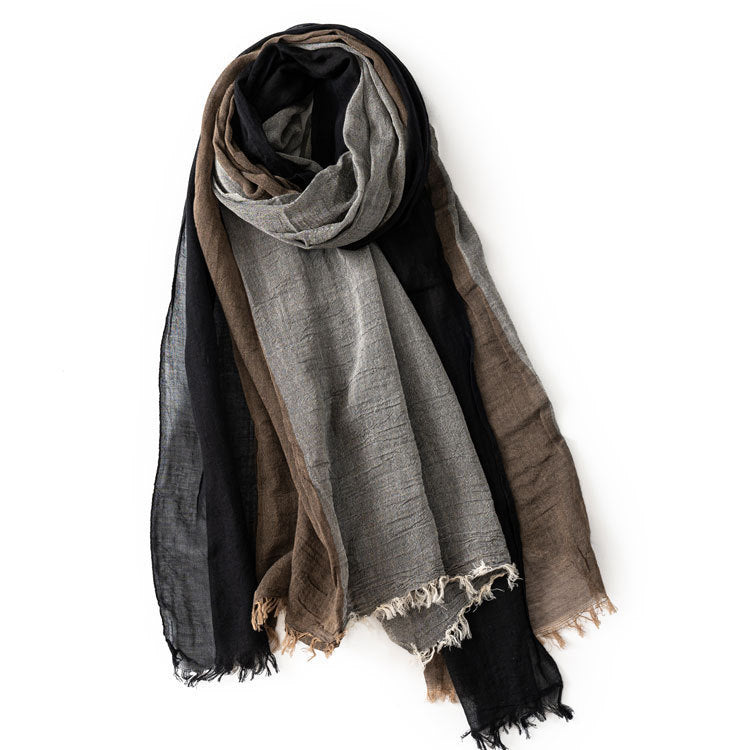 Pure Cotton Warm Scarf - Simple Leisure Autumn/Winter Autumn And Winter Leisure Style Simple P | Ectron Online