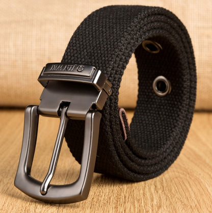 Men's Canvas Belt - Thick Woven Men's Belts | Ectron Online