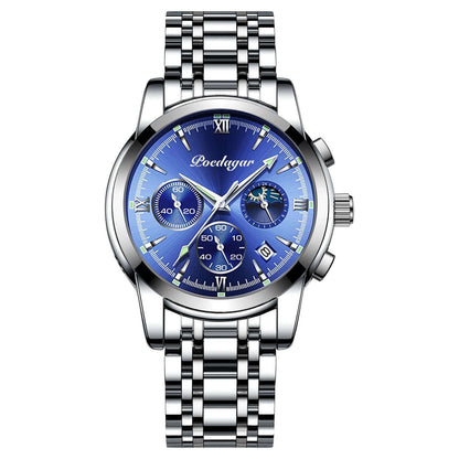 Men's Multi-Function Quartz Watch Multifunctional Men's Watch Luminous Wat | Ectron Online