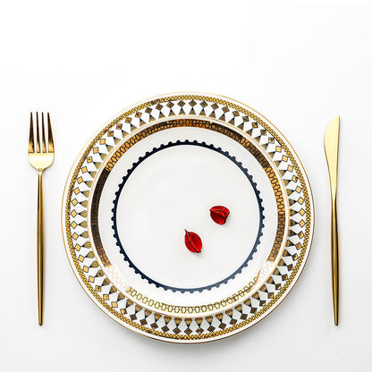 Light Luxury Western Tableware Plate Set Nordic