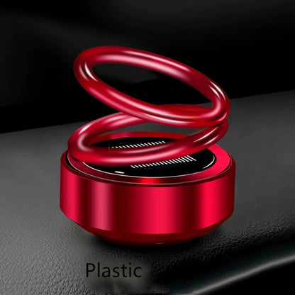 Solar Auto Rotation Car Air Freshener & Perfume Diffuser