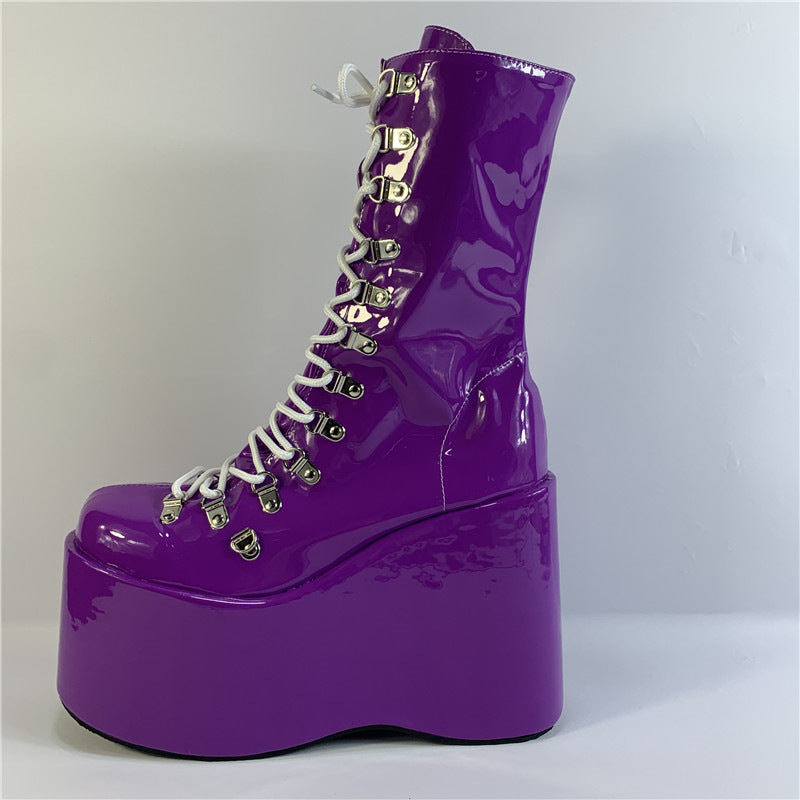 Casual Platform Shoes – Flat High-Top & Low-Top Options Casual Flat Platform High-top Low-top Sh | Ectron Online