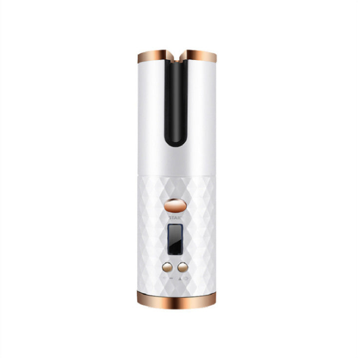 Portable Wireless Mini Curling Iron – USB Rechargeable Portable Automatic Wireless Usb Charging Mini Curling Iron | Ectron Online