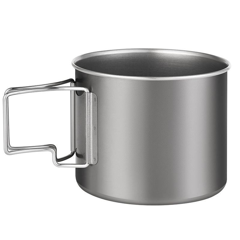 800ml Pure Titanium Camping Cup | Lightweight 29oz Outdoor Travel Mug