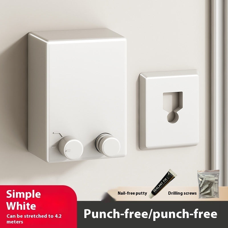 Invisible Clothesline – Punch-Free Wall-Mounted Balcony Dryer Invisible Clothesline Punch-free Home Ba | Ectron Online