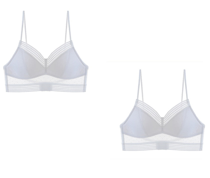 Backless Invisible Lace Bra – Push-Up Wedding Bralette Backless Bra Invisible Bralette Thin Lac | Ectron Online