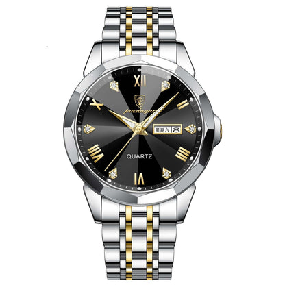 Men's High-Grade Business Watch Business Men's Watch Double Calendar Hig | Ectron Online