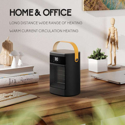 Small Oscillating Warm Air Blower Heater with Remote Control