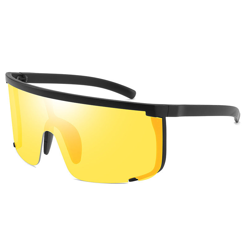 Large Rim Sunglasses Wholesale Wind-proof Glasses Riding Motorcycle Big Frame Labor