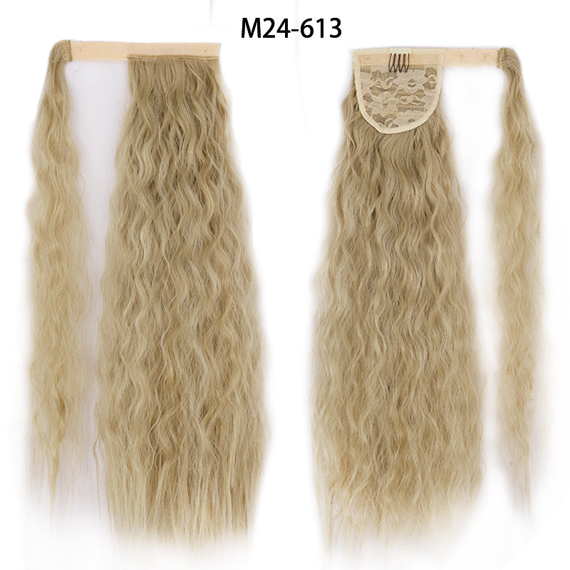 Water Wave Ponytail Wig - Elegant & Easy Style Ponytail Wig Water Wave Velcro Banding C | Ectron Online
