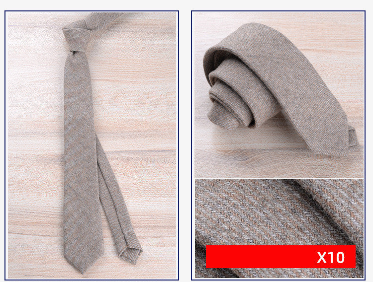 Wool Tie Men Formal Wear England Men's Tie | Ectron Online