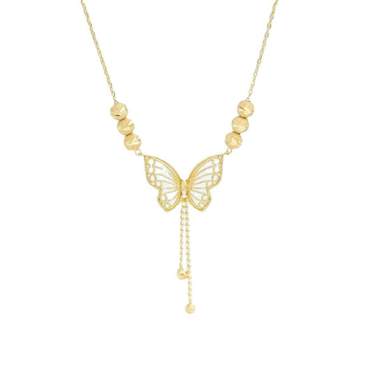 Fairy Butterfly Tassel Necklace Women's Design Fashion