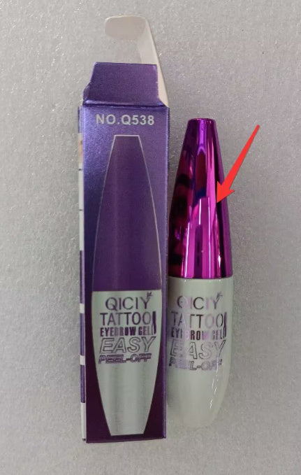 Easy Peel Off Tattoo Eyebrow Gel