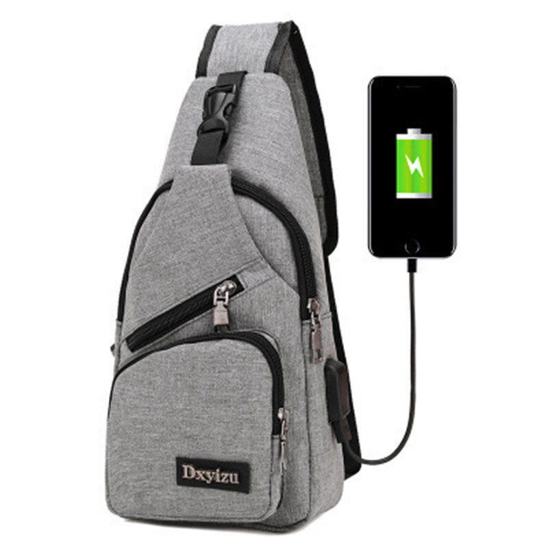 Men's Multifunctional Shoulder & Crossbody Bag Multifunctional Single Shoulder Messenge | Ectron Online