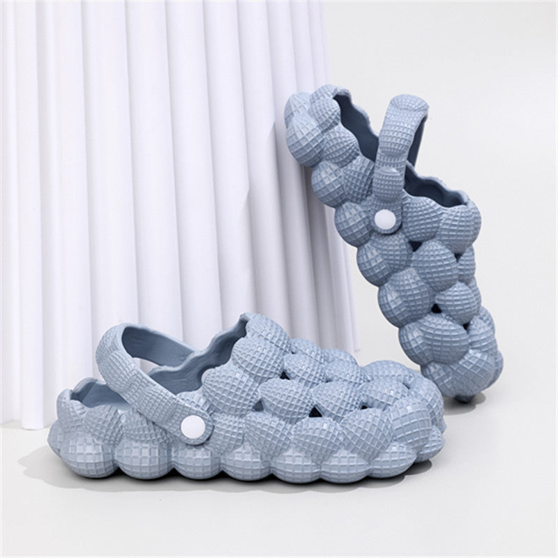 Womens Soft Sole Bubble Clogs Lightweight Solid Color Slippers Womens Soft Sole Bubble Clogs Lightweigh | Ectron Online
