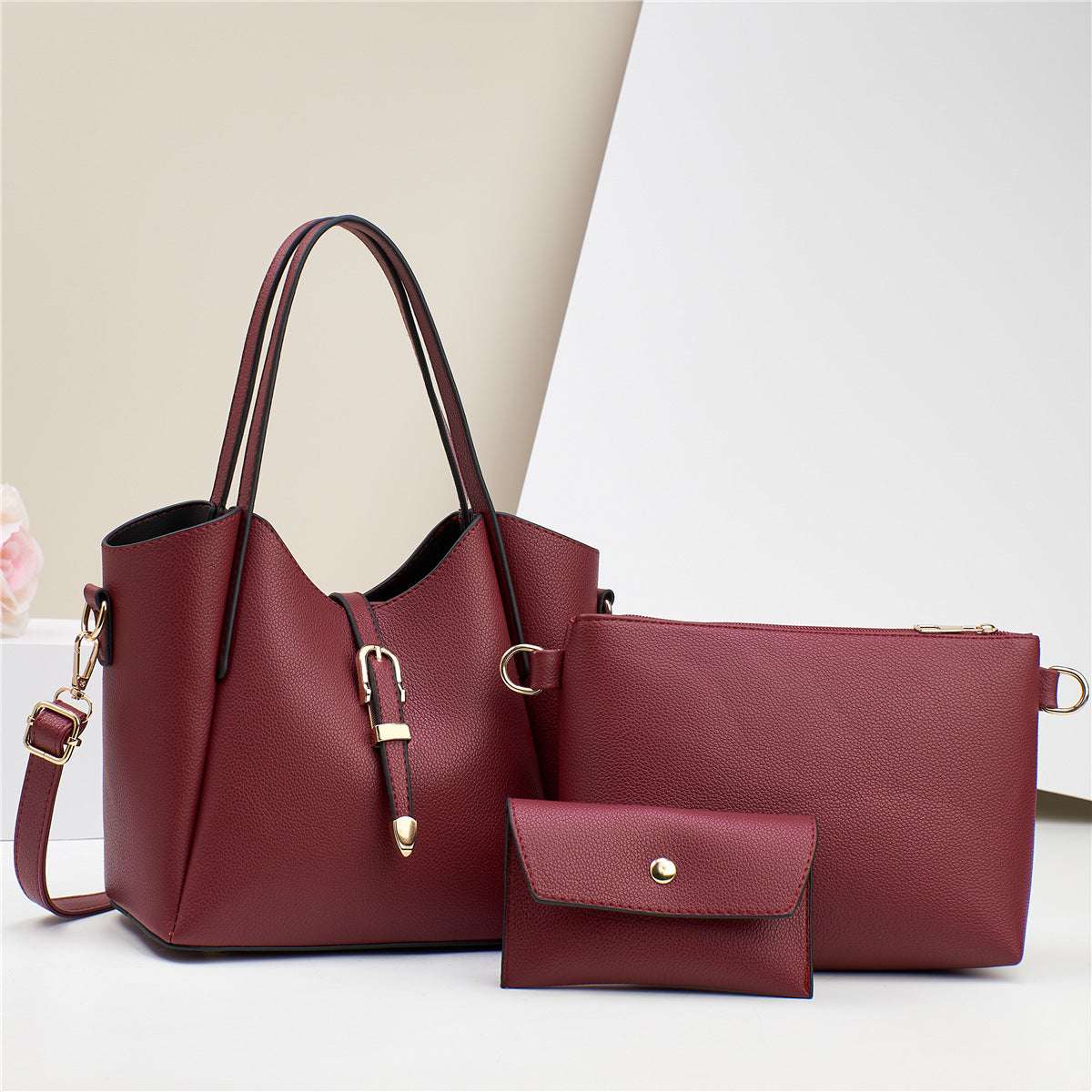 Large Capacity Totes Three-Piece Portable Shoulder Bag Large Capacity Totes Three-piece Portabl | Ectron Online