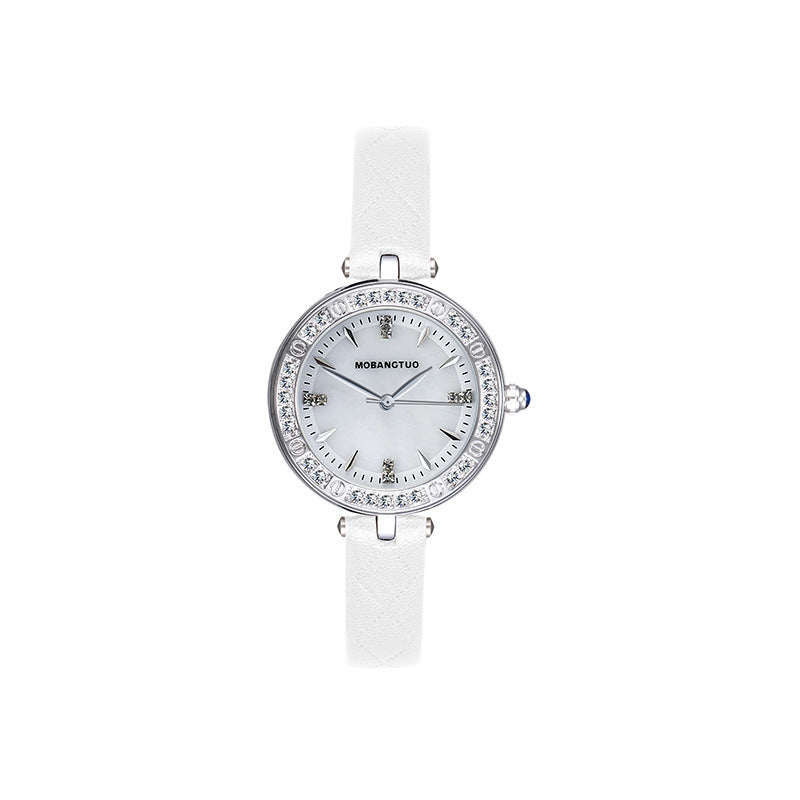Women's Elegant Waterproof Watch Women's Waterproof High-end Watch With B | Ectron Online