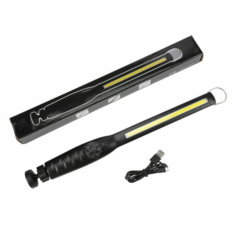 2-Pack Rechargeable LED Work Light - Magnetic Flexible Torch