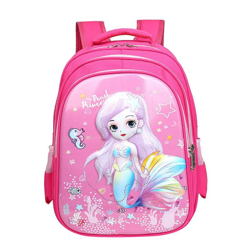 Cartoon Children's Backpack | Breathable & Burden-Reducing School Bag Cartoon Breathable Burden-reducing Child | Ectron Online