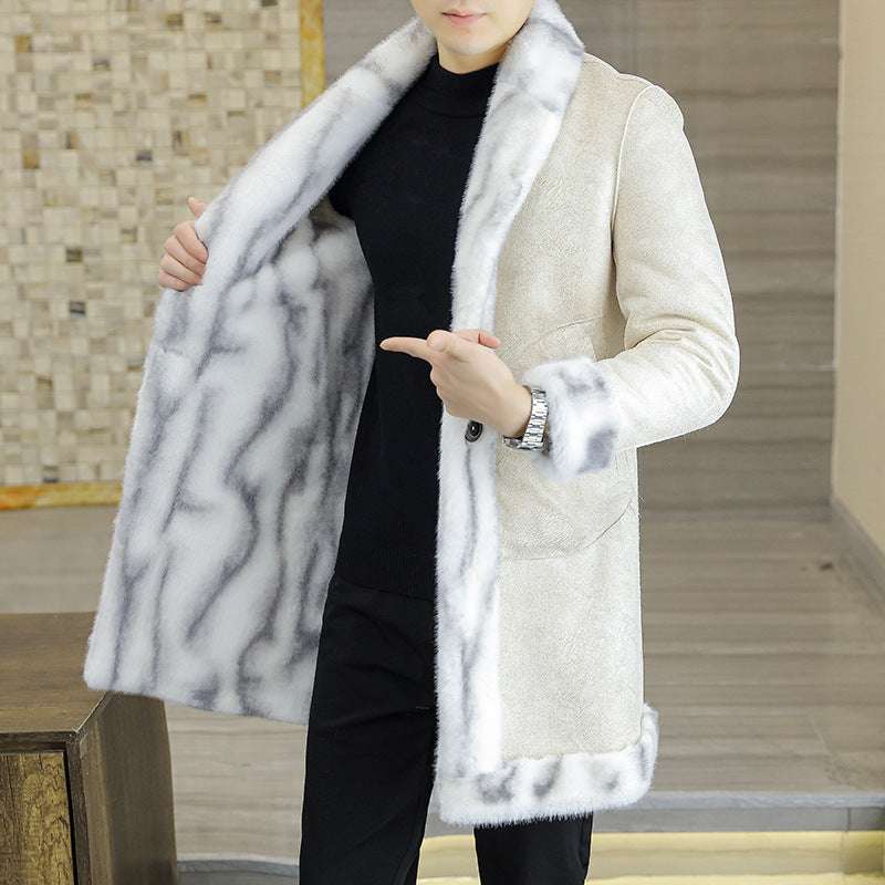 Men's Mink Fur Coat