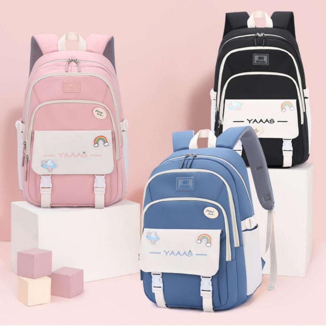 Oxford Cloth School Backpack | Waterproof Fashion Bag for Teens Oxford Cloth Waterproof Leisure Fashion | Ectron Online