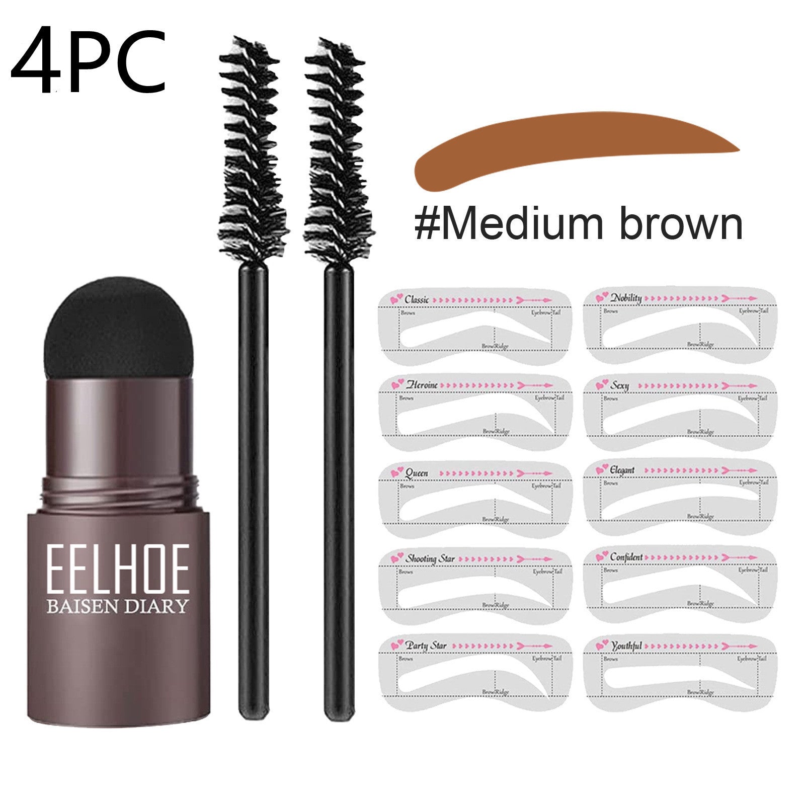 Eyebrow Mold Set Makeup Powder Eyebrow Mold Set Makeup Powder | Ectron Online