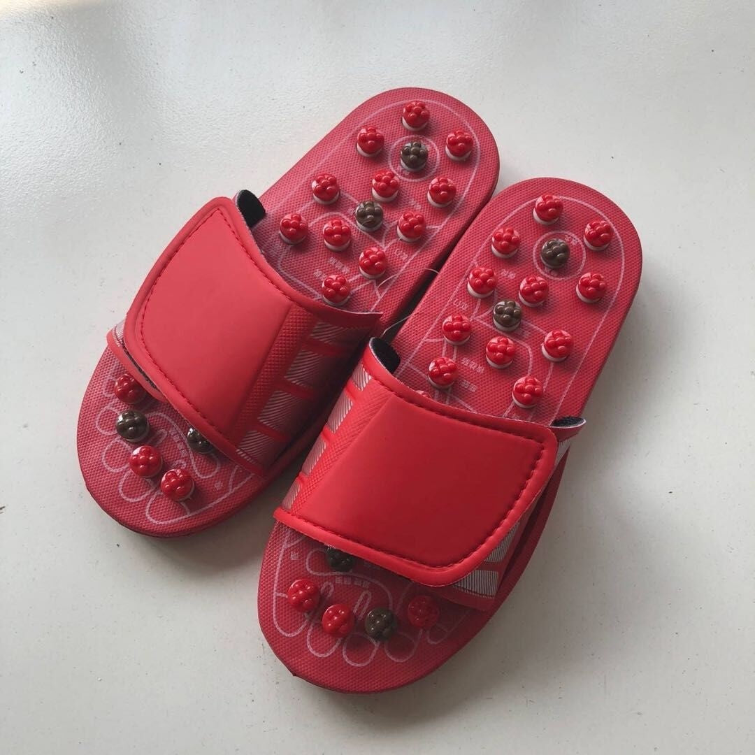 Health Care Foot Acupoint Slippers Antiskid Shoe Health Care Foot Acupoint Slippers Antis | Ectron Online