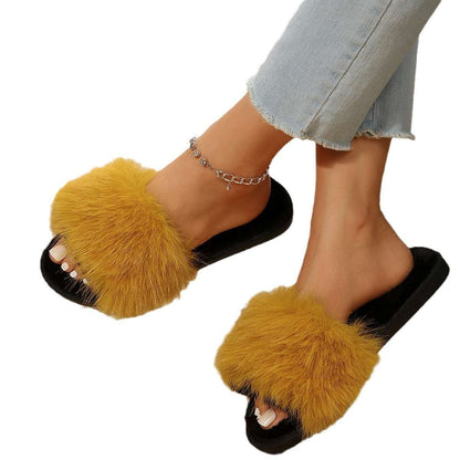 Thick-Soled Cotton Slippers – Autumn & Winter Indoor Shoes Autumn And Winter Thick-soled Cotton Sli | Ectron Online