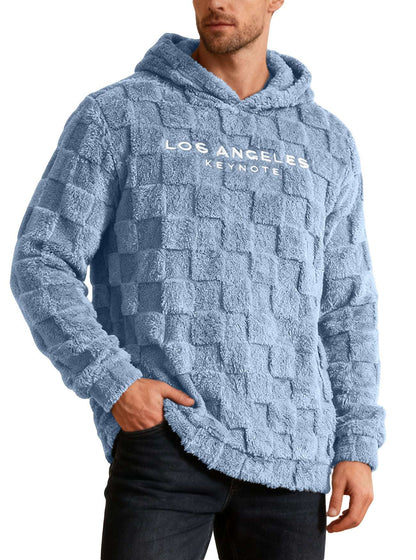 Men's Loose Fit Embroidered Hoodie Men's Hooded Embroidered Loose Leisure S | Ectron Online
