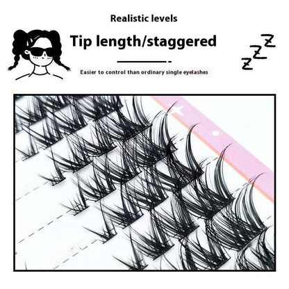 Fox Eye False Eyelashes Fox Eye Ten Rows Of False Eyelashes Obli | Ectron Online