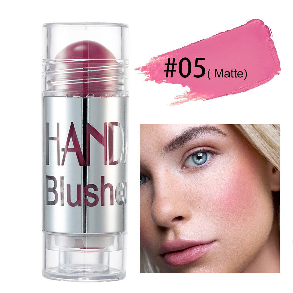 Shimmer Cheek Blusher & Highlighter Stick | Cream Bronzer Cheek Blusher Shimmer Blush Stick Face M | Ectron Online