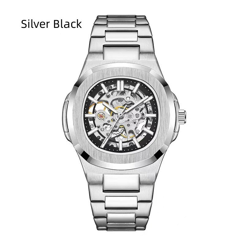 Men's Automatic Hollow Watch Mechanical Hollowing Automatic Business | Ectron Online