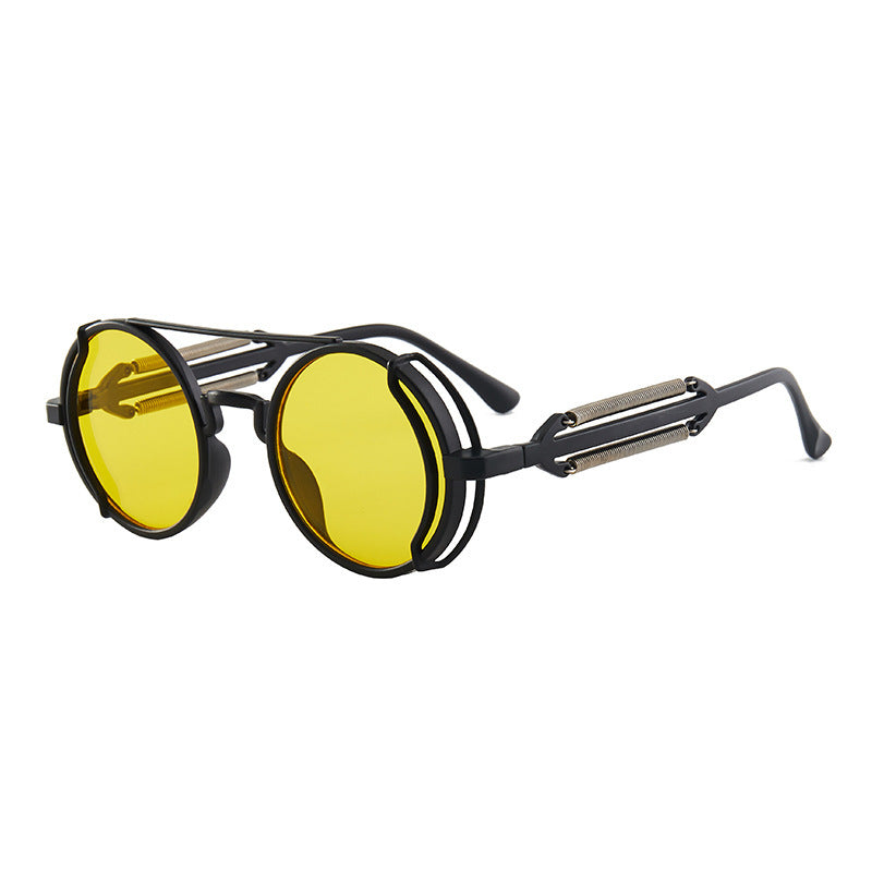 Sunglasses Steampunk Double Spring Leg Glasses