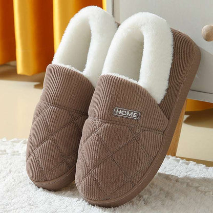 Women's Suede Mouth Indoor Corduroy Cotton Shoes Women's Suede Mouth Indoor Corduroy Cott | Ectron Online