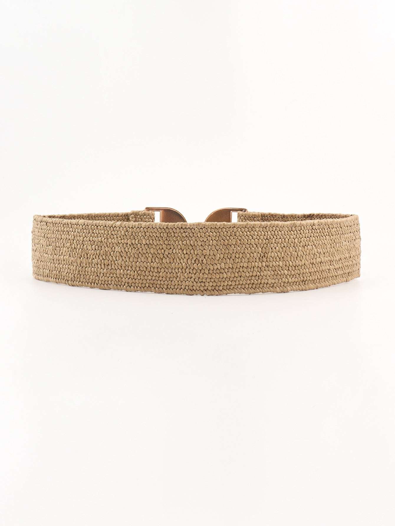 Alloy Buckle Elastic Belt