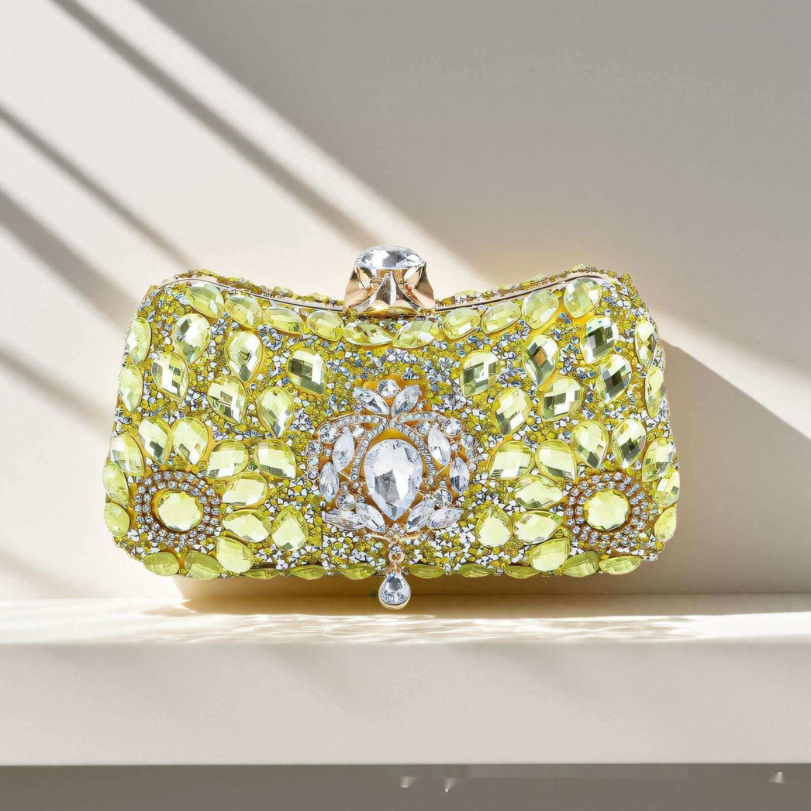 Full Crystal Diamond Dinner Clutch Full Diamond Dinner Annual Meeting Cockt | Ectron Online