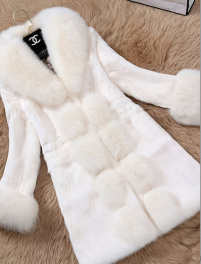 Women's Long-Sleeved Fleece Coat | Warm & Soft Winter Fleece Jacket New Women's Long-Sleeved Fleece Coat | Ectron Online
