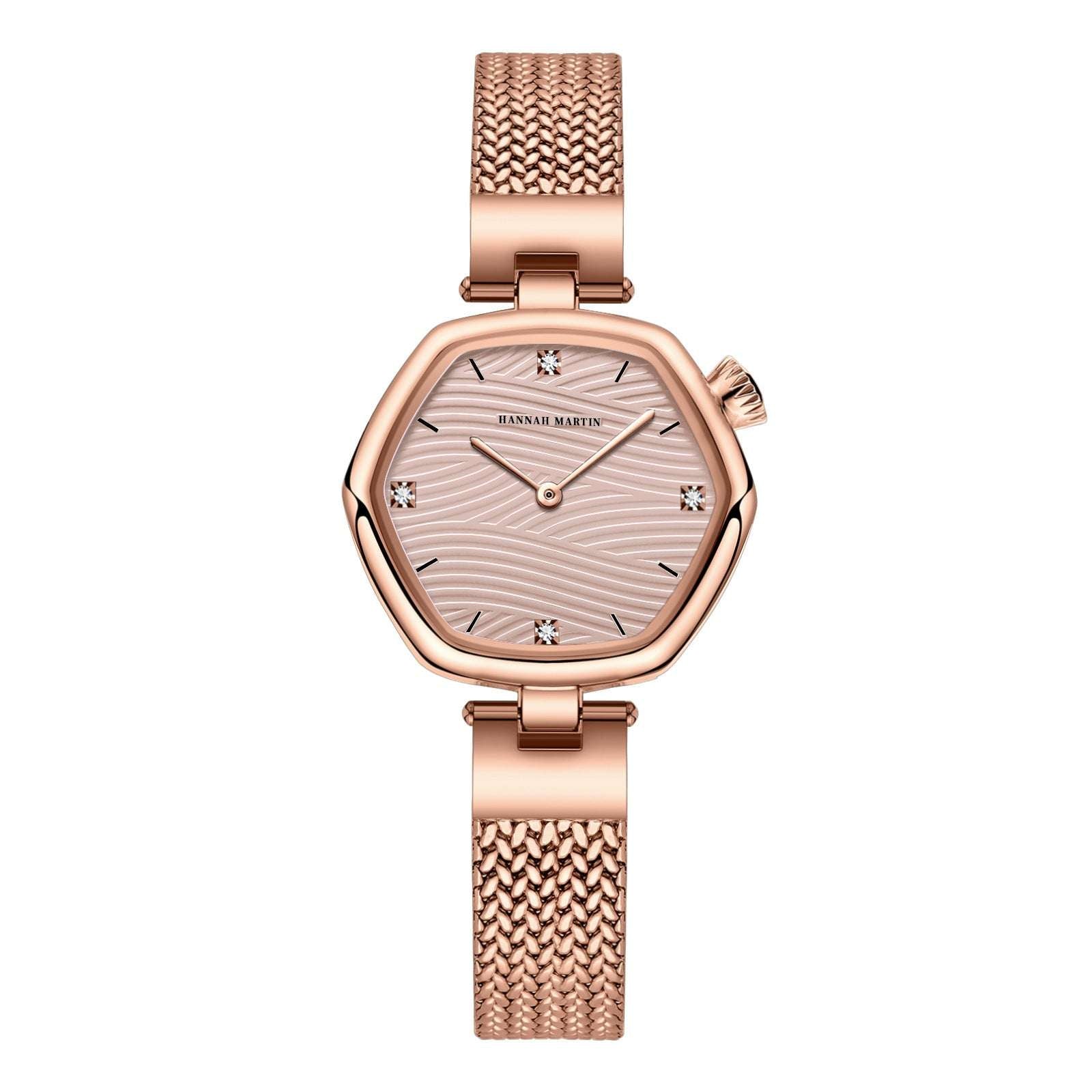 Women's Hexagonal Movement Watch Fashion Simple Hexagonal Movement Women' | Ectron Online