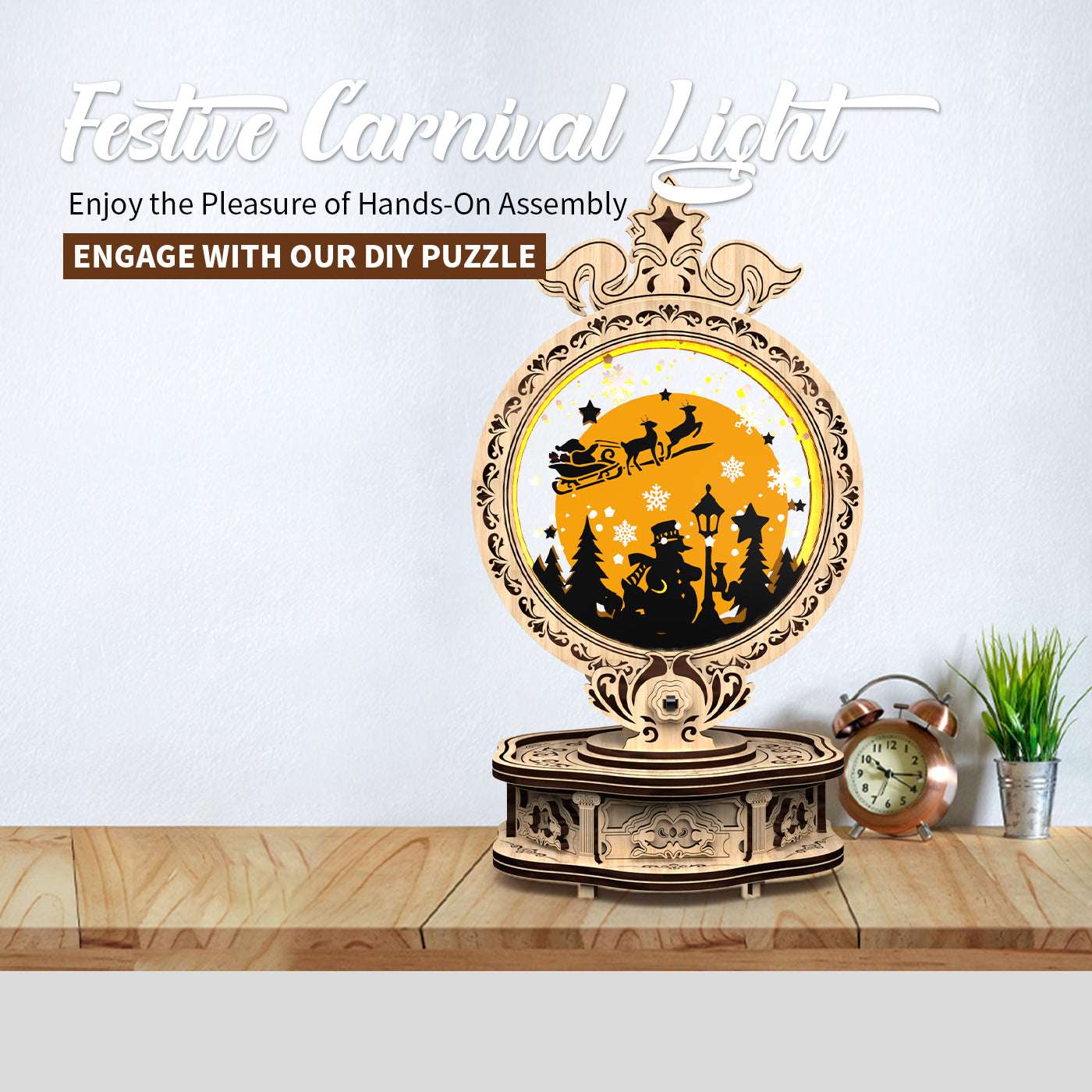 Holiday Carnival Lights Puzzle Toy