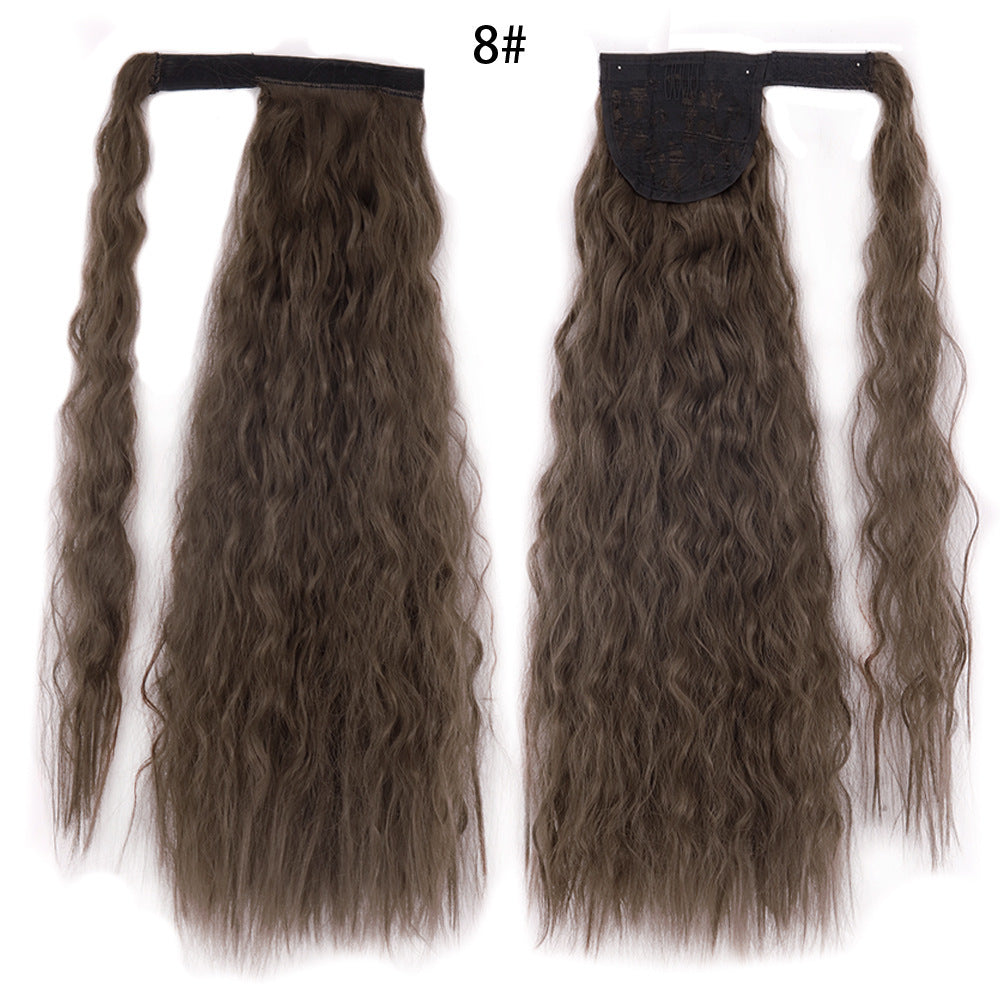 Water Wave Ponytail Wig - Elegant & Easy Style Ponytail Wig Water Wave Velcro Banding C | Ectron Online