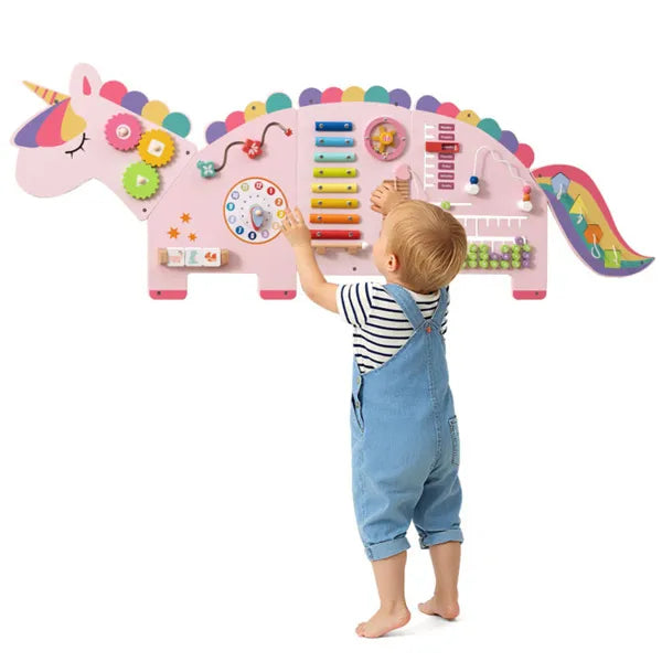 11-in-1 Dinosaur Wall Busy Board